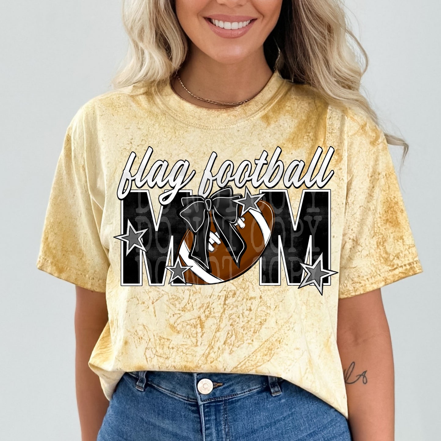 FLAG FOOTBALL MOM - DTF TRANSFER
