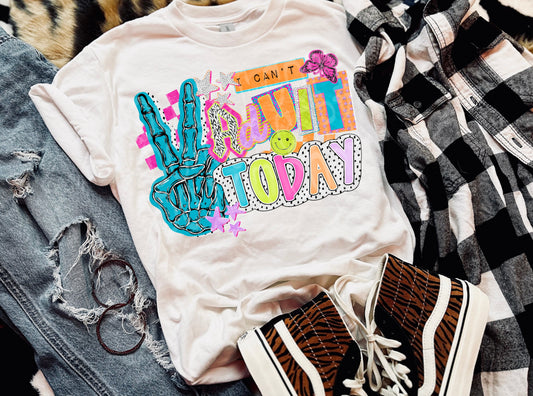 I CAN'T ADULT TODAY - DTF TRANSFER