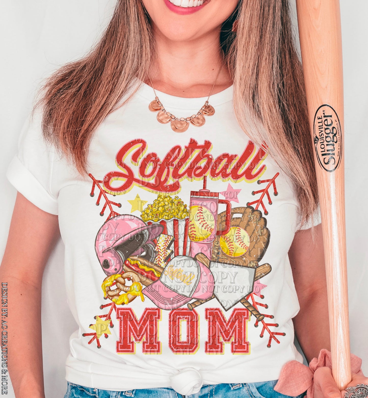 SOFTBALL MOM THINGS - DTF TRANSFER