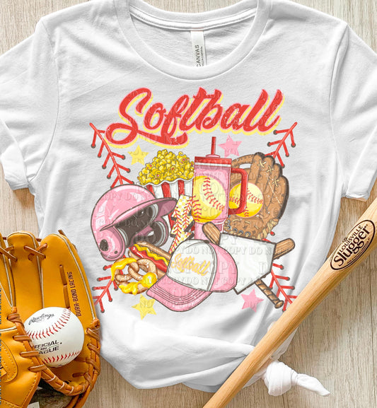 SOFTBALL THINGS - DTF TRANSFER