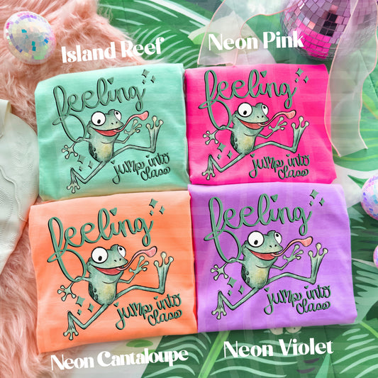 FEELING FROGGY - DTF TRANSFER