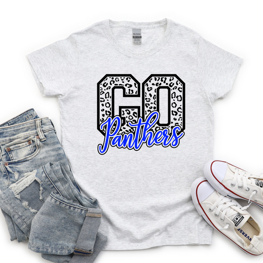 GO PANTHERS LEOPARD - DTF TRANSFER