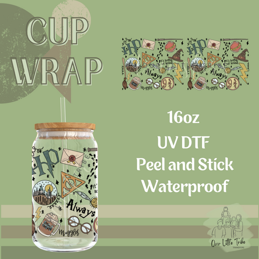 WIZARD 16OZ CUP WRAP